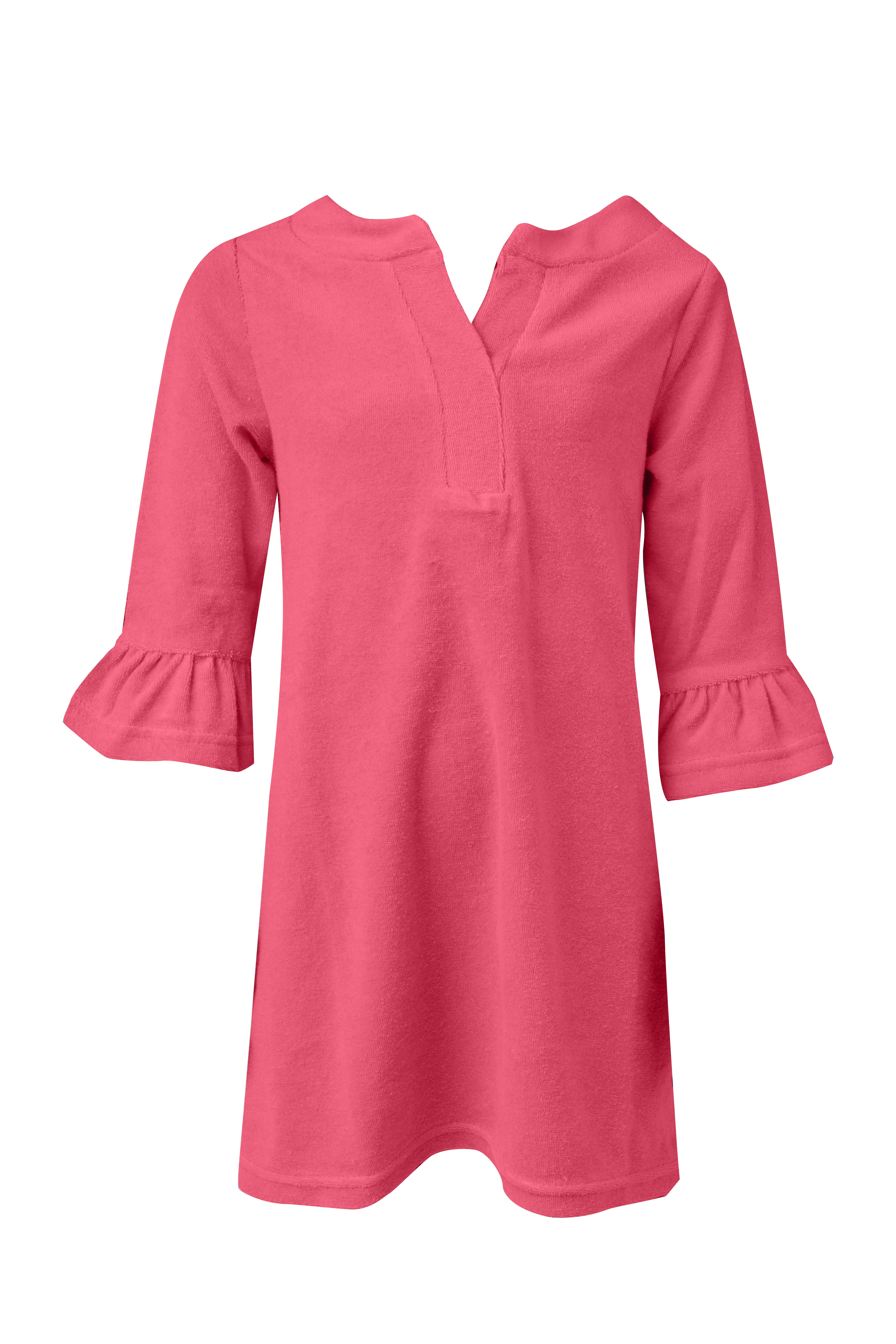 Louis & Louisa Badekleid Frottee Kinder, pink