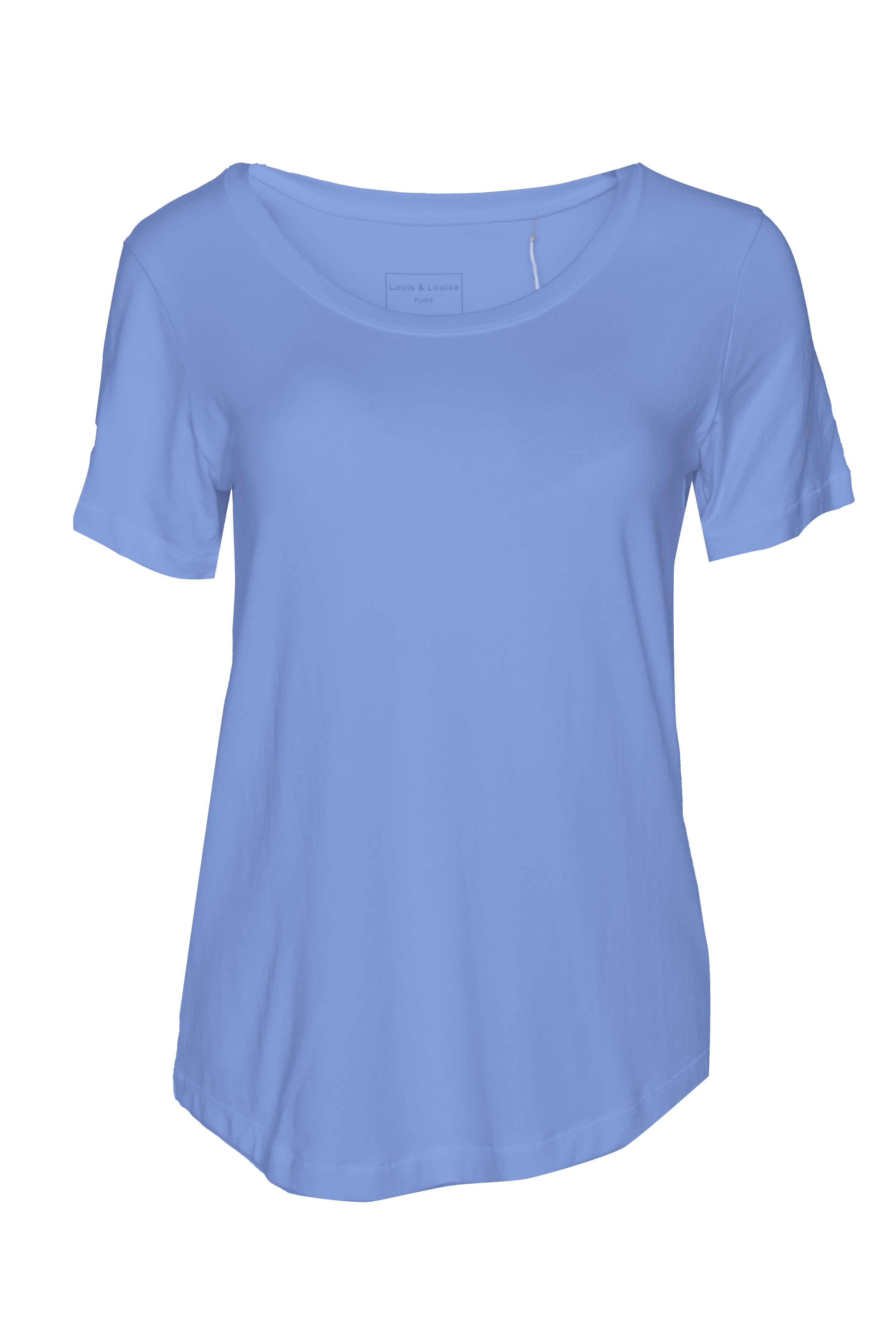 Louis & Louisa PURE T-Shirt kurzarm, blau