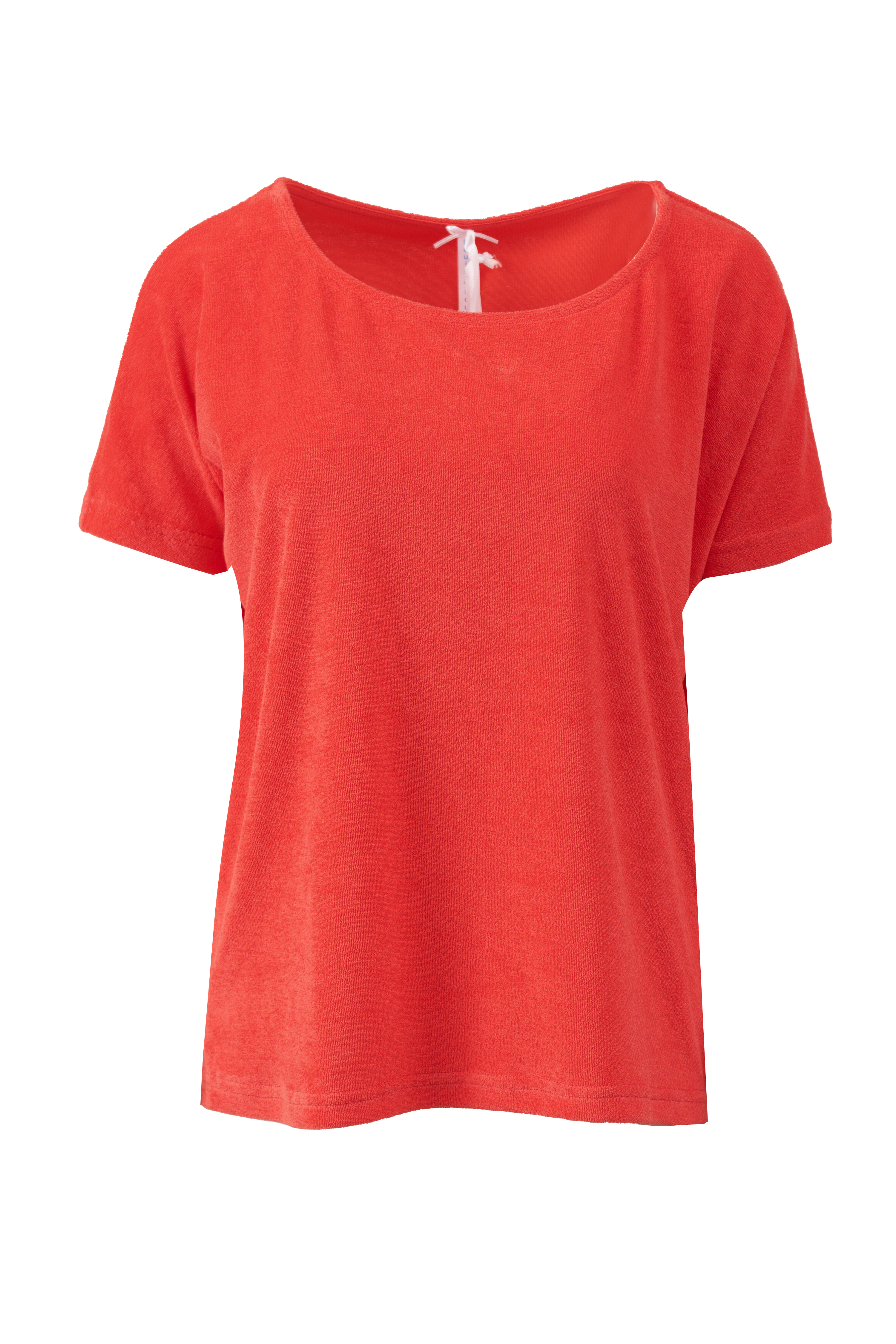 Louis & Louisa Shirt Frottee kurzarm, poppy red