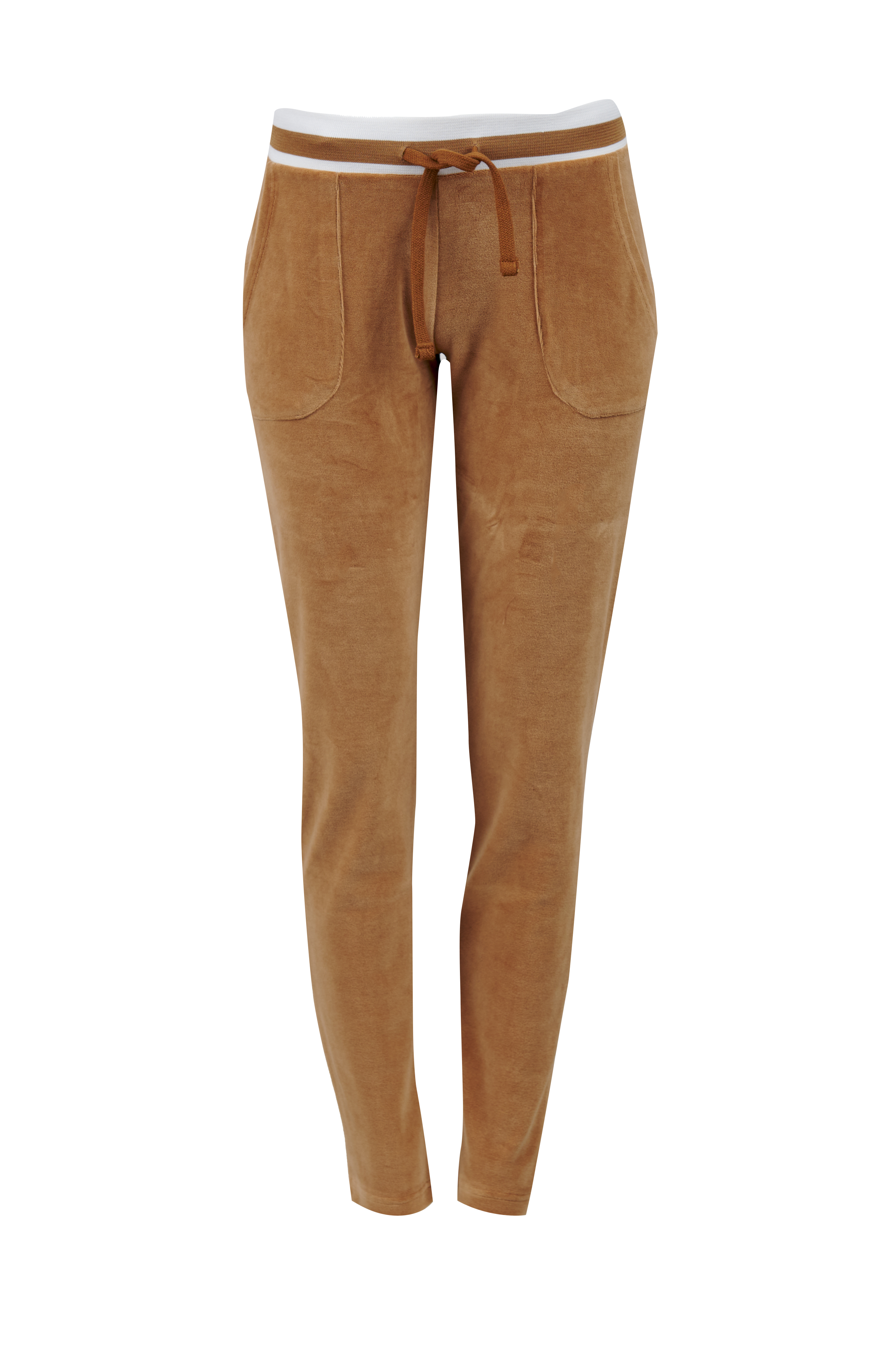 Louis & Louisa Hose Nicky Damen, camel mit Streifen