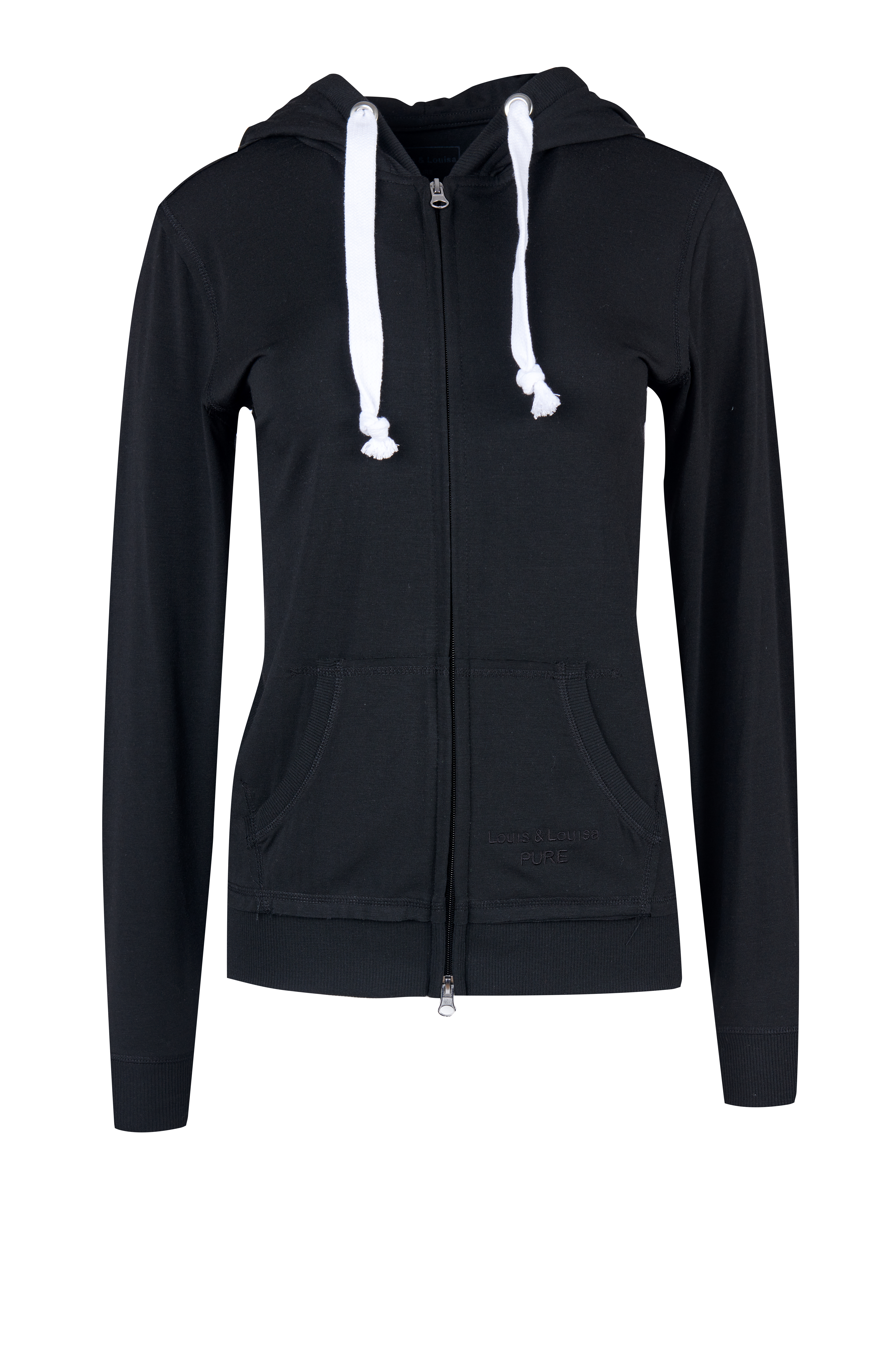 Louis & Louisa PURE Sweatjacke, schwarz