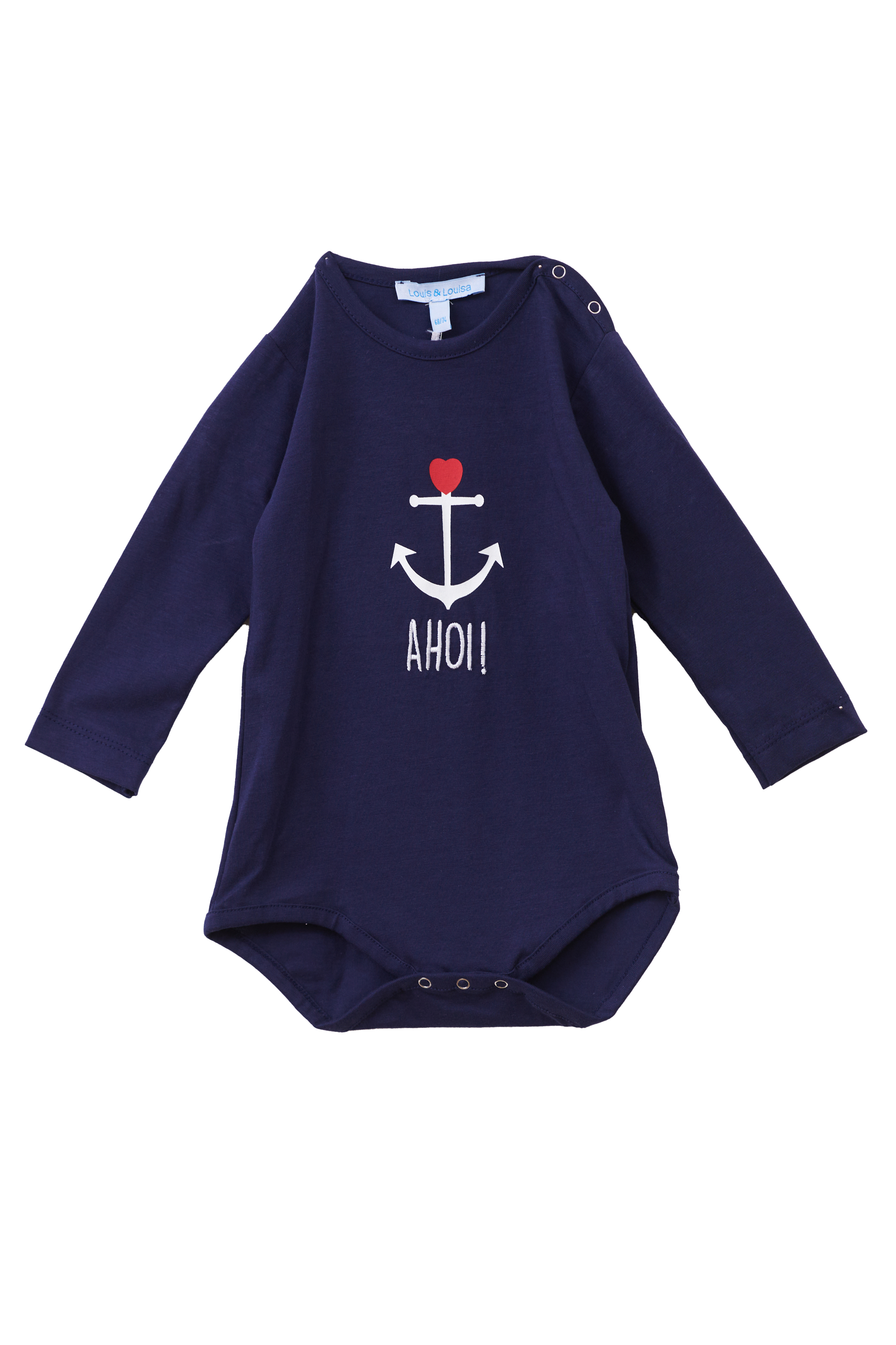 Louis & Louisa Body Baby "Anker", blau