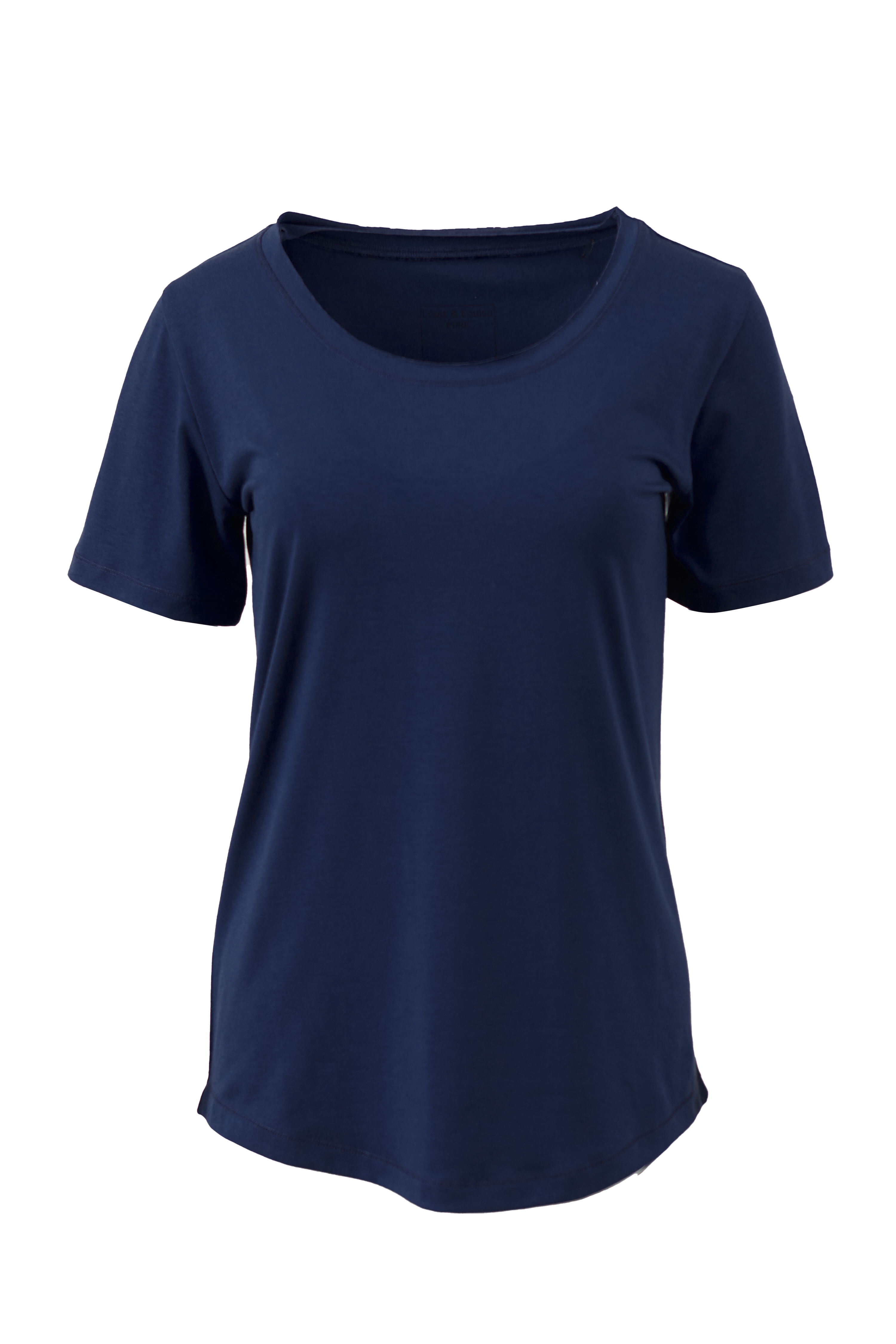 Louis & Louisa PURE T-Shirt kurzarm, dunkelblau