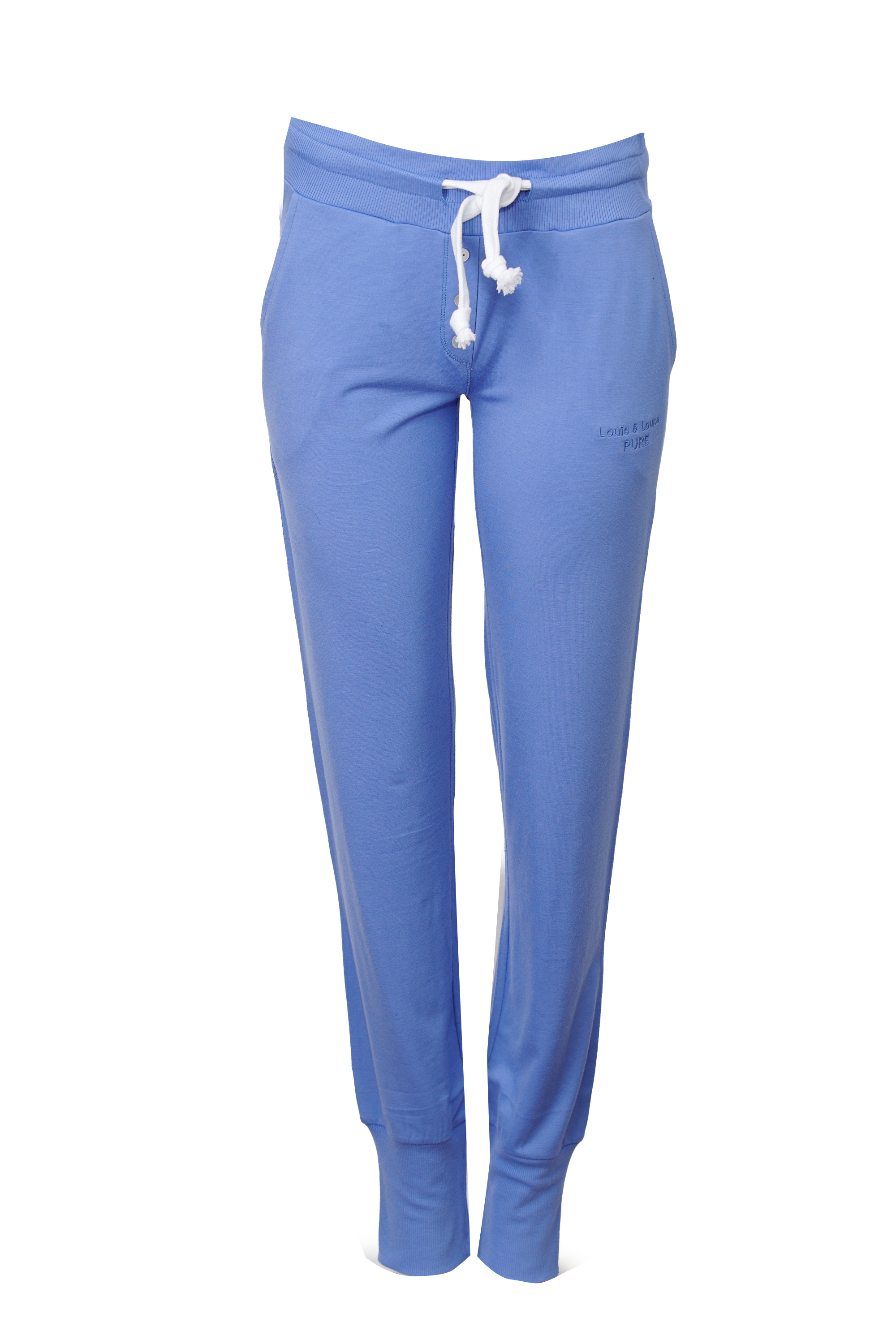 Louis & Louisa PURE Hose Bündchen, blau