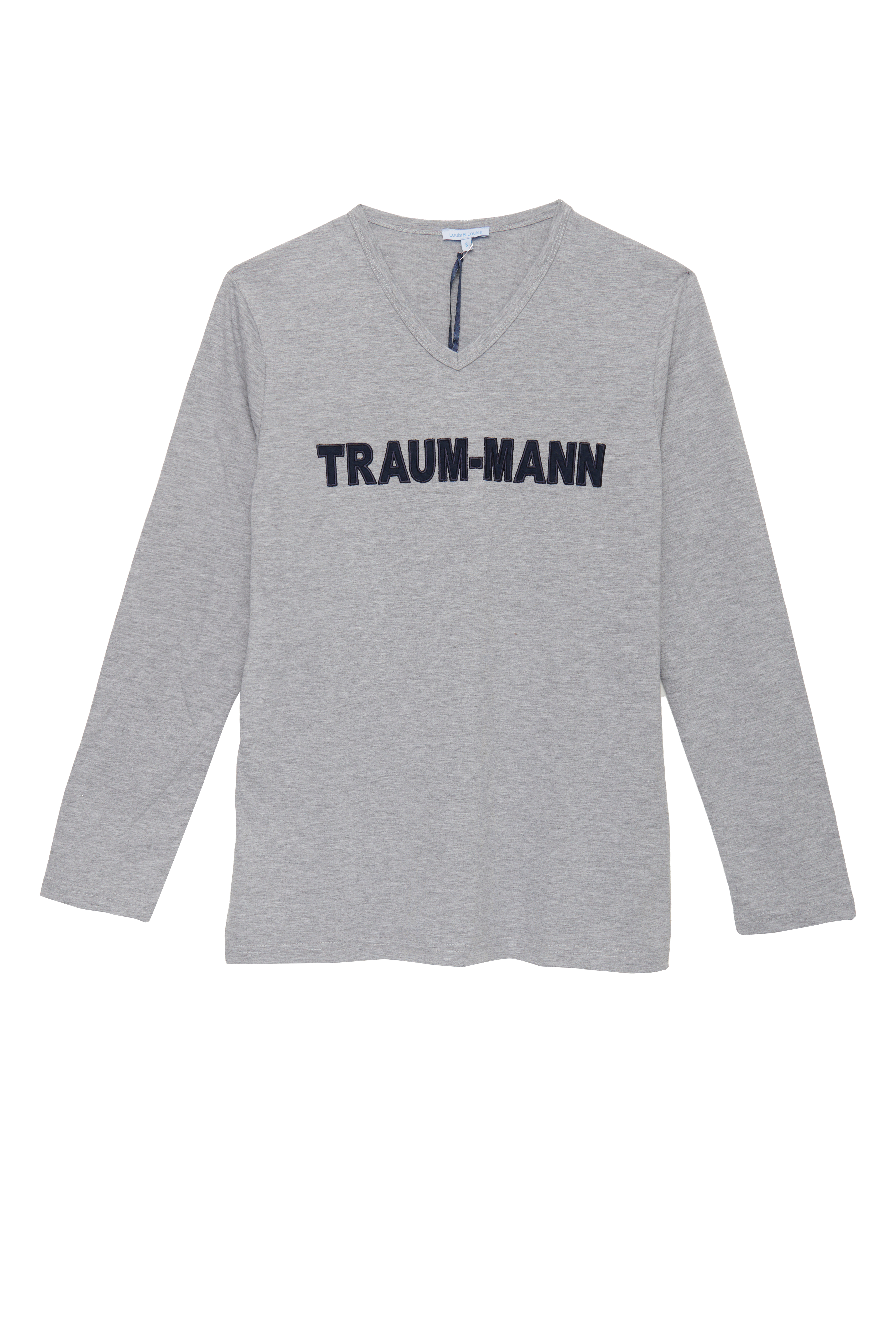 Louis & Louisa Shirt Herren Traummann, grau